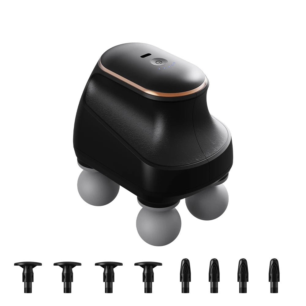 Portable Four-Head Fascia Massager
