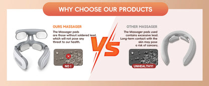 4D Smart Heating Neck Massager