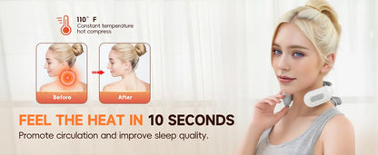 4D Smart Heating Neck Massager