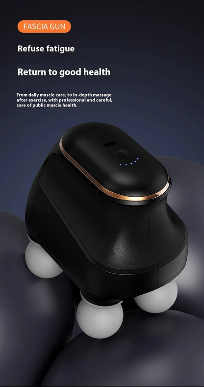 Portable Four-Head Fascia Massager