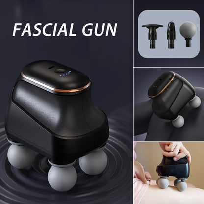 Portable Four-Head Fascia Massager