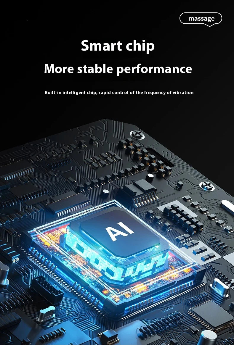 Portable Four-Head Fascia Massager